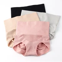 

New Seamless Women's High Waist Honeycomb Warm tummy Briefs Panties Slimming Panties Underwear