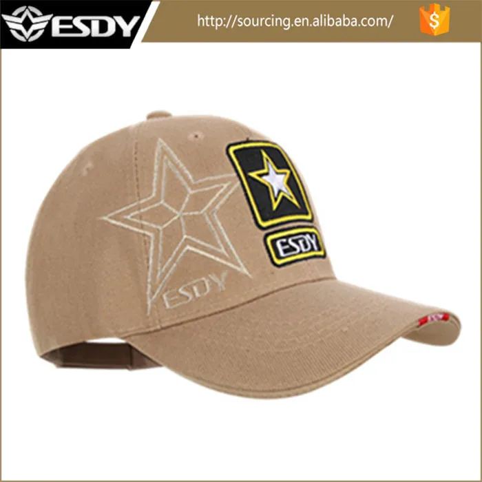 tan military hat