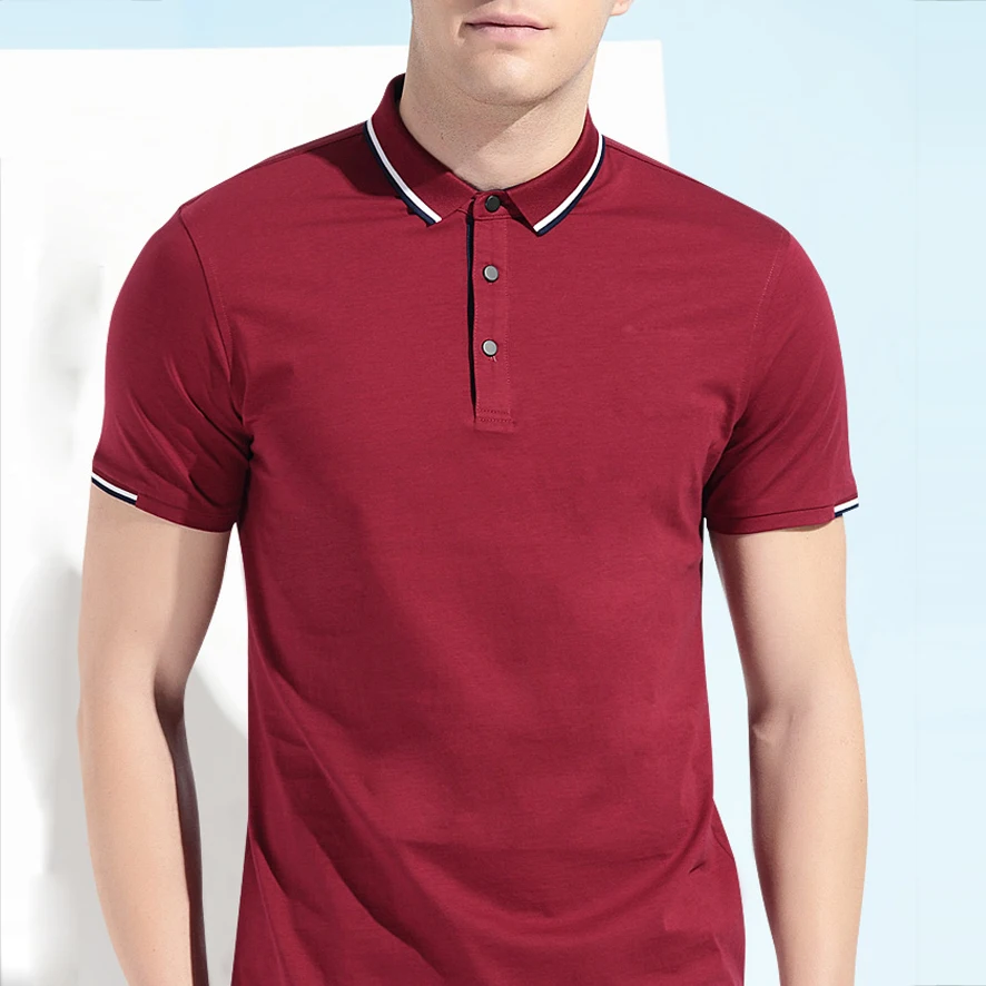 100 cotton men's polo shirts