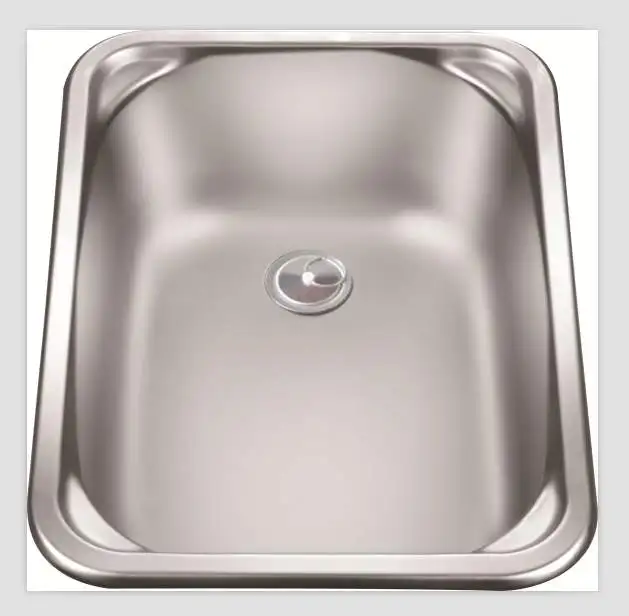 

RV Caravan Camper Boat Stainless Steel Rectangular Hand Wash Basin Kitchen Sink 280x380x150mm GR-566