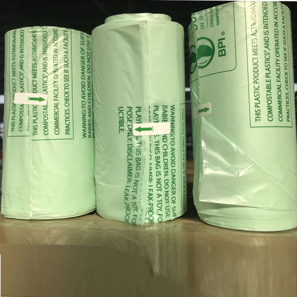 Cornstarch Biodegradable Plastic Bags Corn Based Compostable Bag Buy