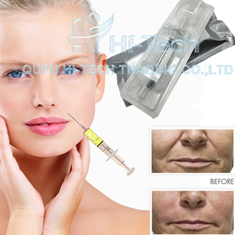 

10ml hyaluronic acid Injectable fuller lip plastic surgery dermal filler, Transparent