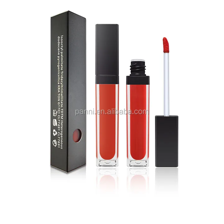 

Wholesale customize matte liquid lipstick with private label