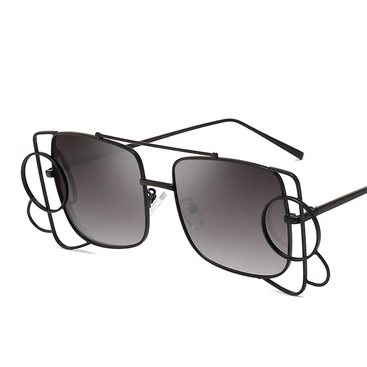 

2019 USA Irregular Design Women Sunglasses Men Personality Bracelet Sunglasses, Mix color or custom colors