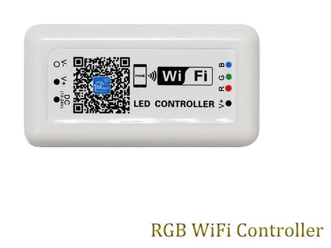 Hot sale WiFi LED Smart Controller for RGB LED Strip Light Suitable for Android and IOS System Mobile Phone APP with factory prx