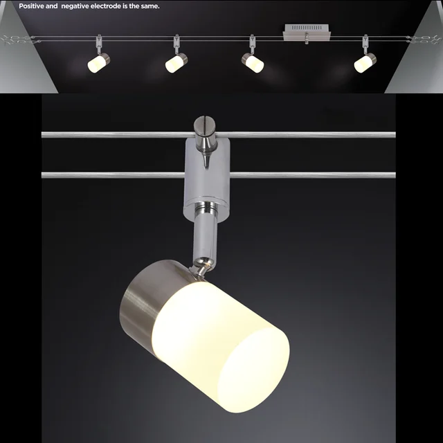 Commercial Multiple Spotlight Linear Suspended Ceiling Track