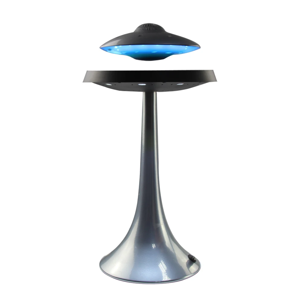 

Levitating LED Table lamp with UFO Speaker Music Player Hifi Surround Sound Air Speaker Magnetic Floating Speaker