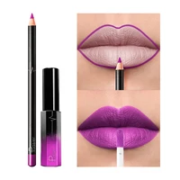 

Pudaier 36 Colors Long-Lasting Matte Liquid Lip Gloss Lip Liner Pencil Charming Combination