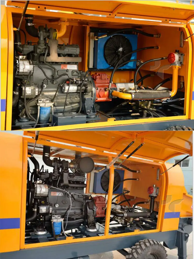 S Valve High Pressure Mobile Concrete Boom Pump Price