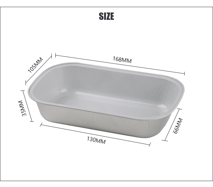 china manufacturer Airline Aluminum Foil Container