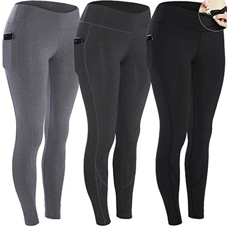 

New Hot Sales Hip Women Exercise Yoga Pants Fitness gym Sports Yoga Leggings With Pocket, Multi color optional;can be customized