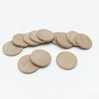 

Wholesale Custom 32*3mm Wooden Board Game Tokens Pieces Without Printing