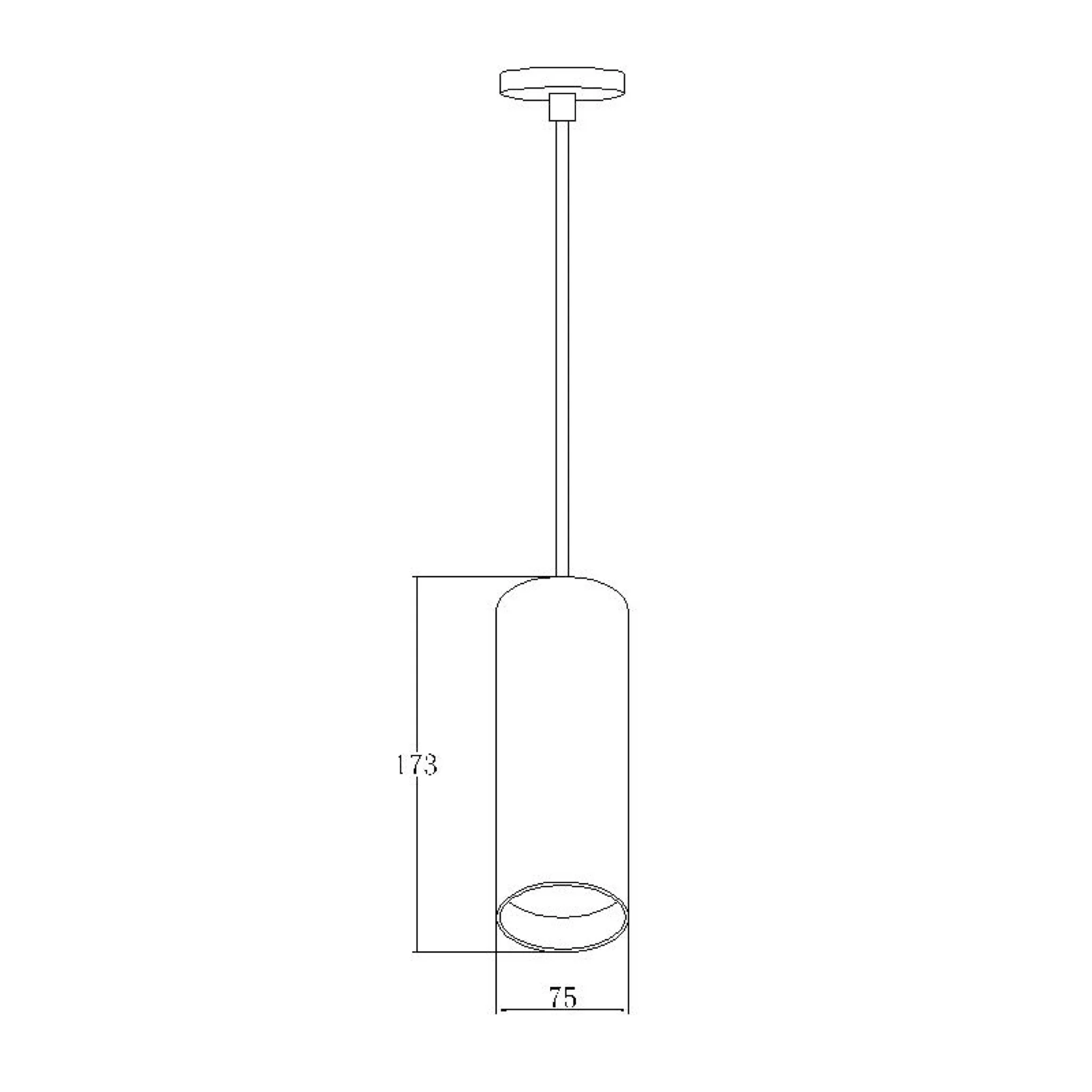 
7W 12W anti-glare ceiling mounted downlight suspended pendant light with gold finish color 
