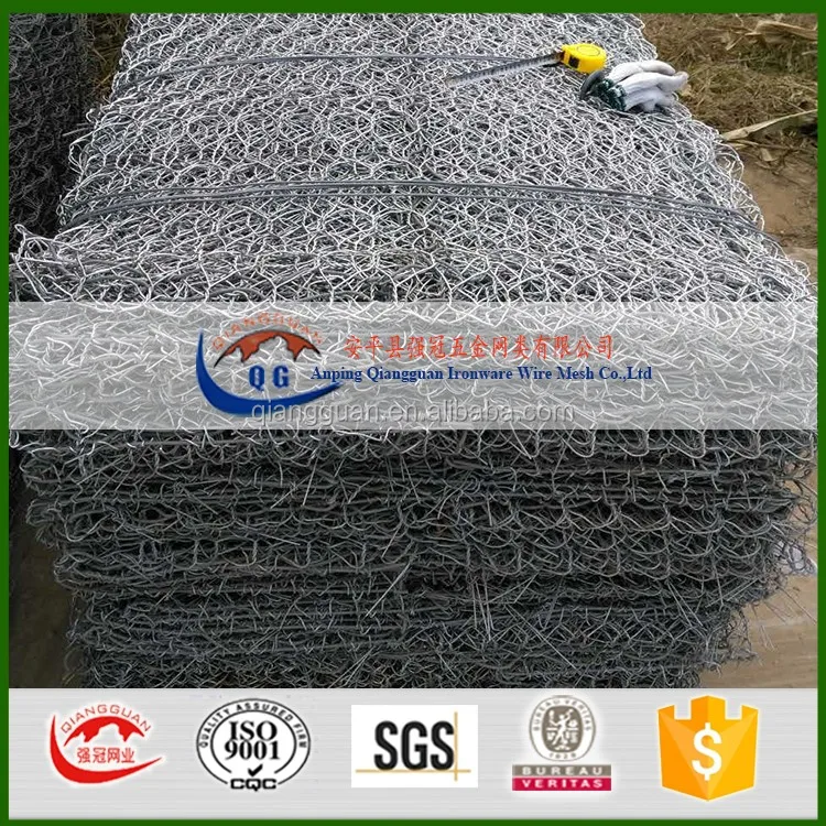 Sri Lanka 10x12cm Gabion Box/gabion Wall/wire Cages For Rock Retaining