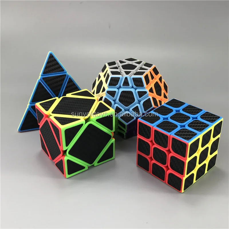 Shengshou Gem Cube Gift Package Set 2layer To 5layer Magic Cube Set
