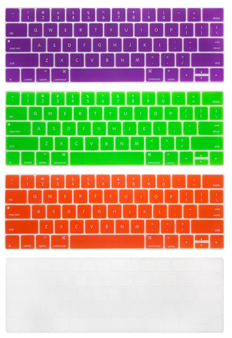 Custom Waterproof Colored Laptop Keyboard Skin For Macbook Buy