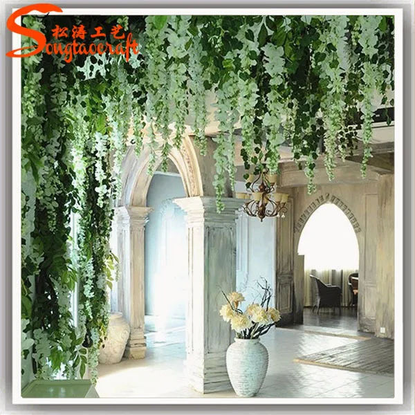 Cheap Wholesale Artificial Decorative Bines Plastic Vines Artificial