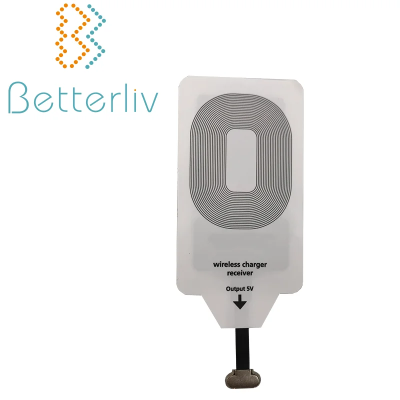 Qi wireless charger receiver for Type c for android for iPhone