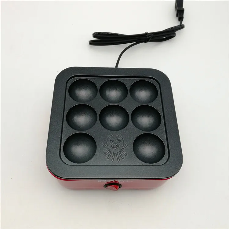
BSCI factory mini electric takoyaki grill maker 