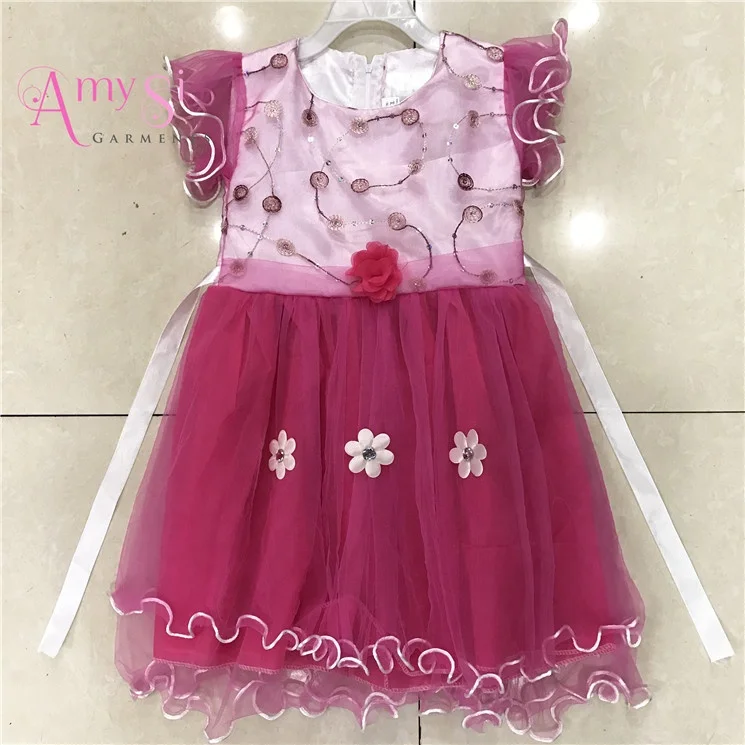 1.75 USD GQ085 New arrival African girls birthday party flower girl dresses for summer