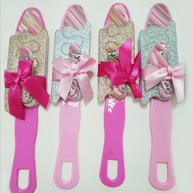 

5 pcs pink pedicure set