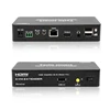 4K Networking Equipment 100M HDMI KVM Extender With DC 12V Adapter IR Transmitter And Receiver