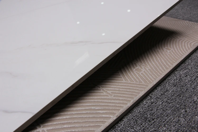 Marble White Porcelain Tiles Glossy Glazed Kerala Vitrified Floor Tiles