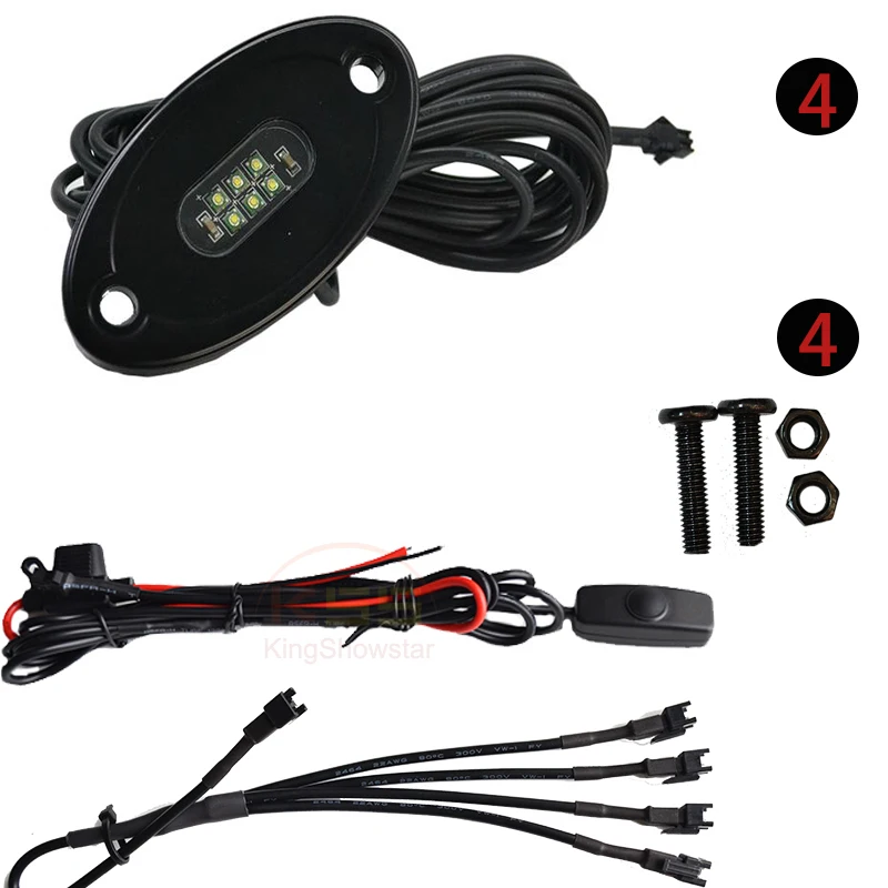 High power LED lighting products for rock crawling accent lighting underglow for ATV UTV trucks motorcycles camping and marine