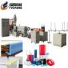 non-crosslinked closed-cell EPE foam block/tube extrusion line /polyethylene foam price