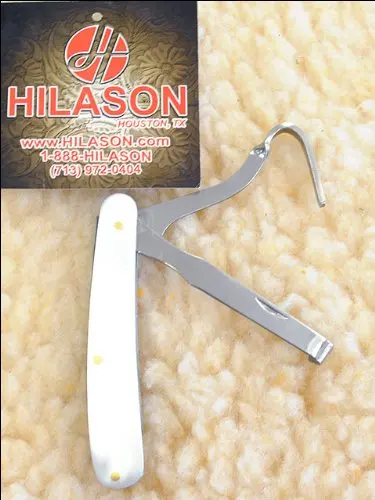 Hilason Western Horse Tack Folding Hoof Pick And Knife 2 In One
