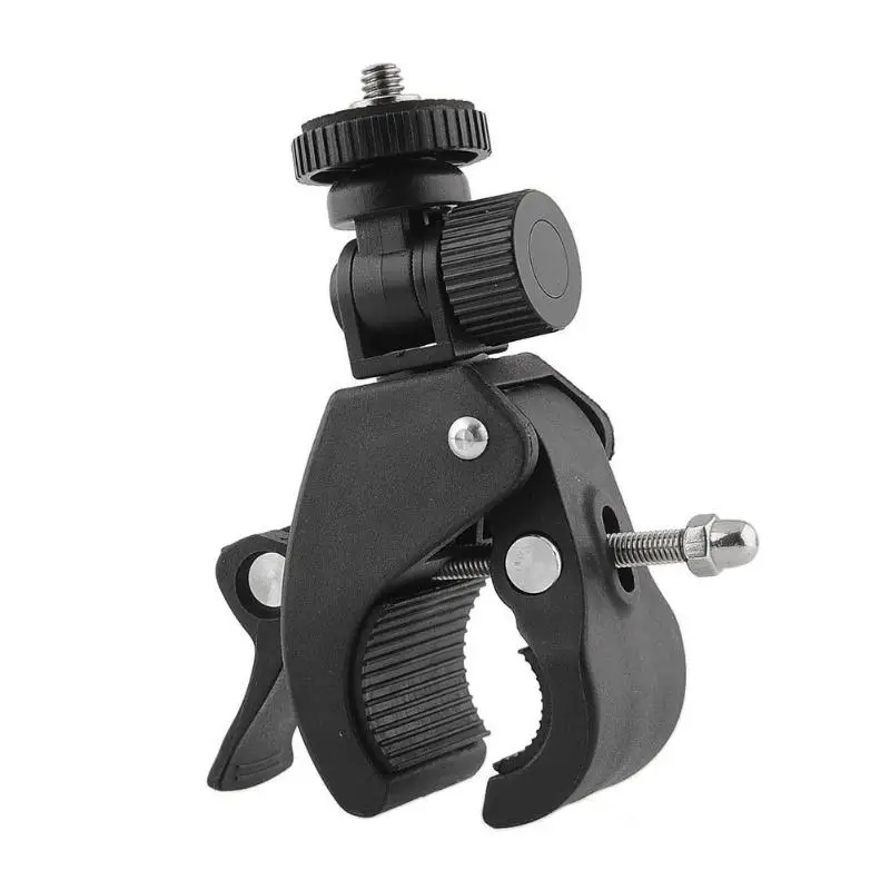 

Bicycle Handlebar Mount 1/4 Screw Clamp Bracket Tripod for Camera DV G-P