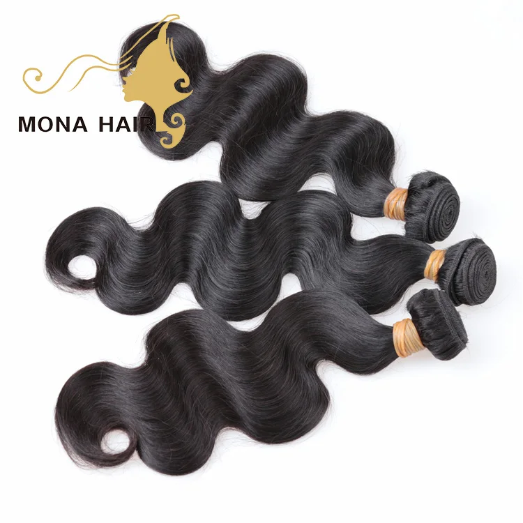 

Most popular Top quality body wave brazilian human hair extensions