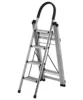 Fashionable Ultralight and Sturdy Step Ladder with Clothes Rack