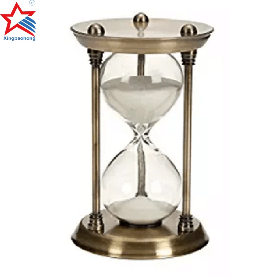 

Antique Hourglass 30 Min 60 Min Large/Small Metal Sand Clock Timer For Home Decoration