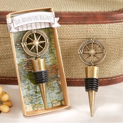 

Wedding Favors And Gifts -"Our Adventure Begins" Bottle Stopper