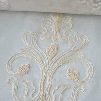 lace curtains with valance attached