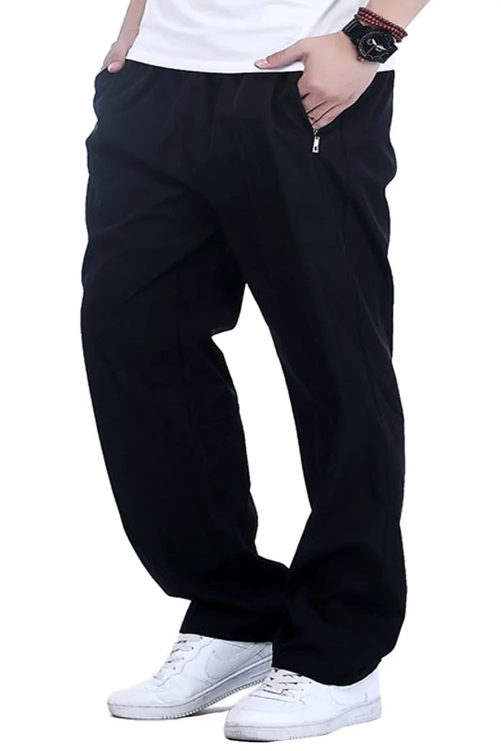 lined jogging bottoms