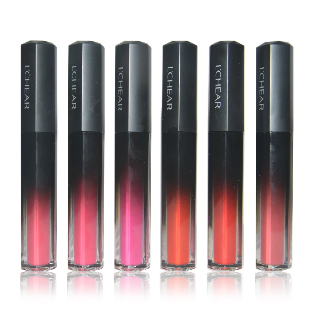 LCHEAR DQ1133 12 Colors Ultra Smooth Matte moisture Lip Gloss 3.4g net weight