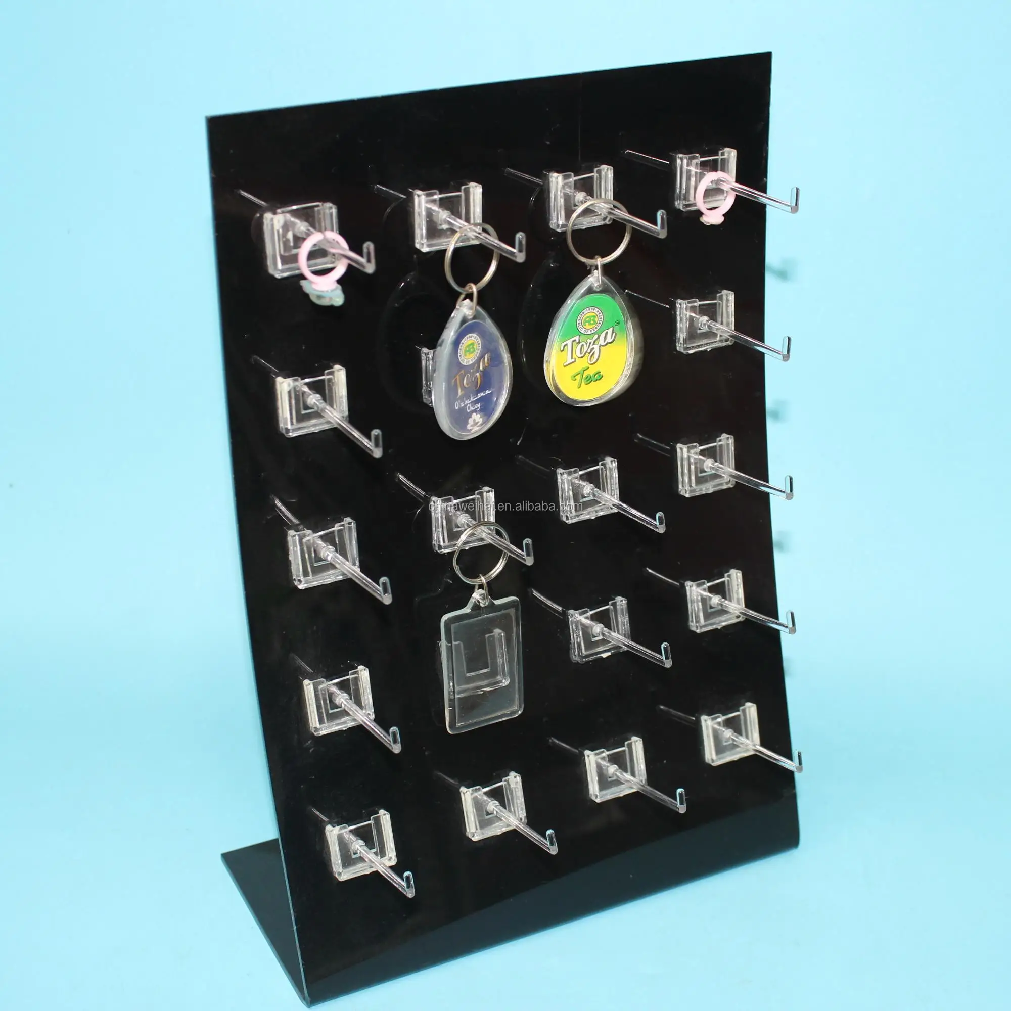 Acrylic Keychain Display Stands - Modern & Durable
