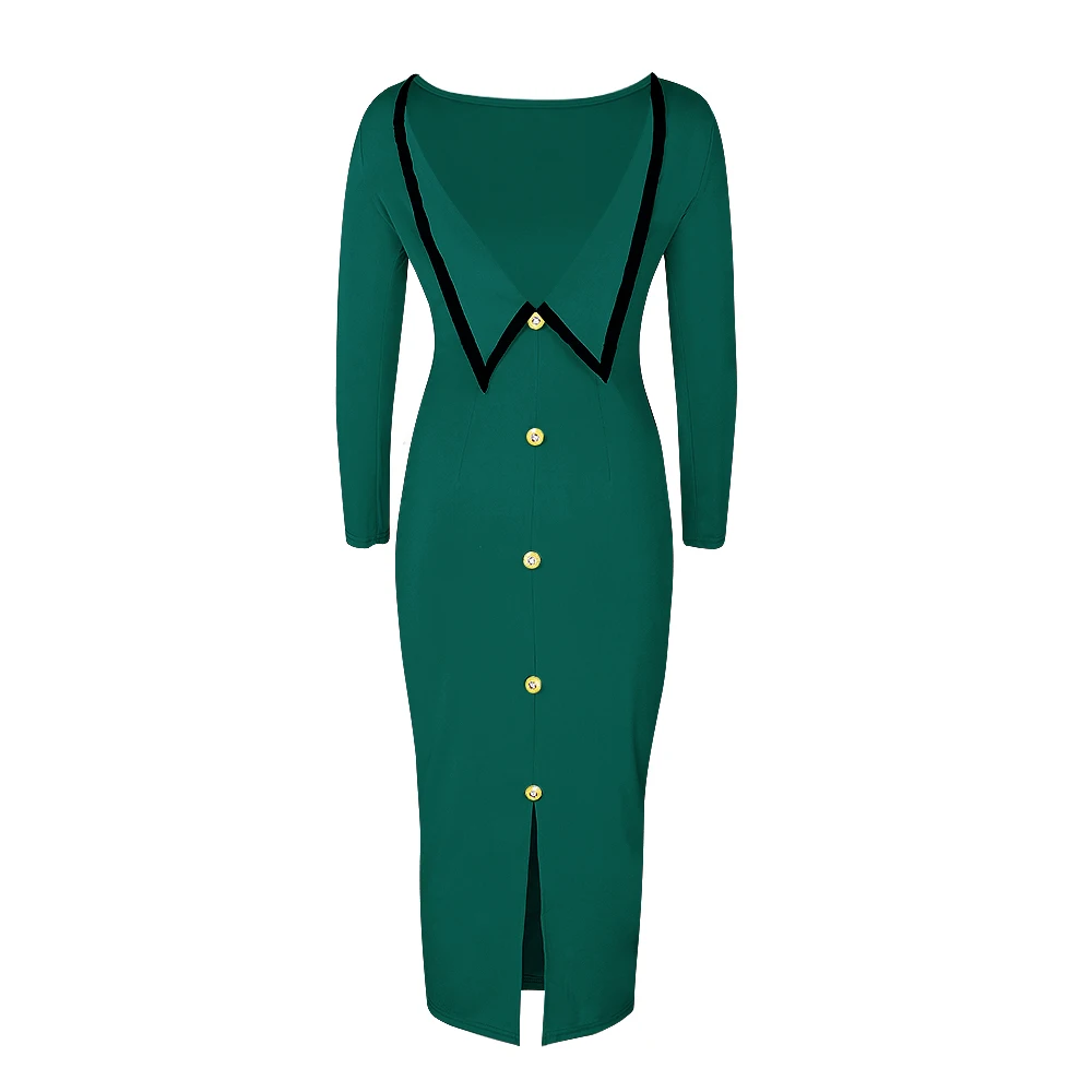 

Wholesale New Design Vintage Dress Elegant Long Women Evening Dress