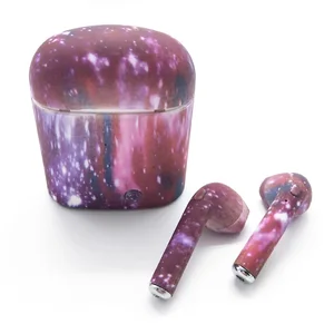 Colourful Camouflage Wireless Stereo Earbuds