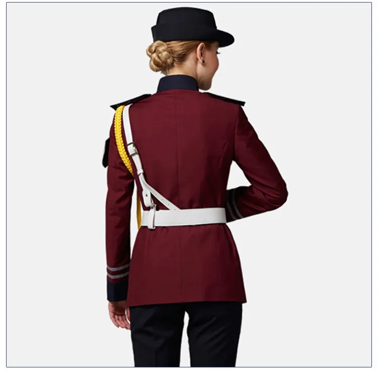 Uniform For Security Guards Red Color For Women Security Jackets Buy