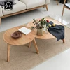 Round Three Legs Modern Design Wooden Side Table