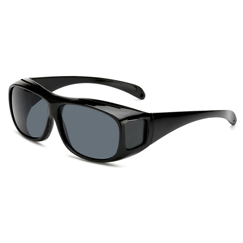 Wraparounds HD Fits Over Driving Glasses Polarized Yellow Lens Driving Night Vision Glasses Sunglasses