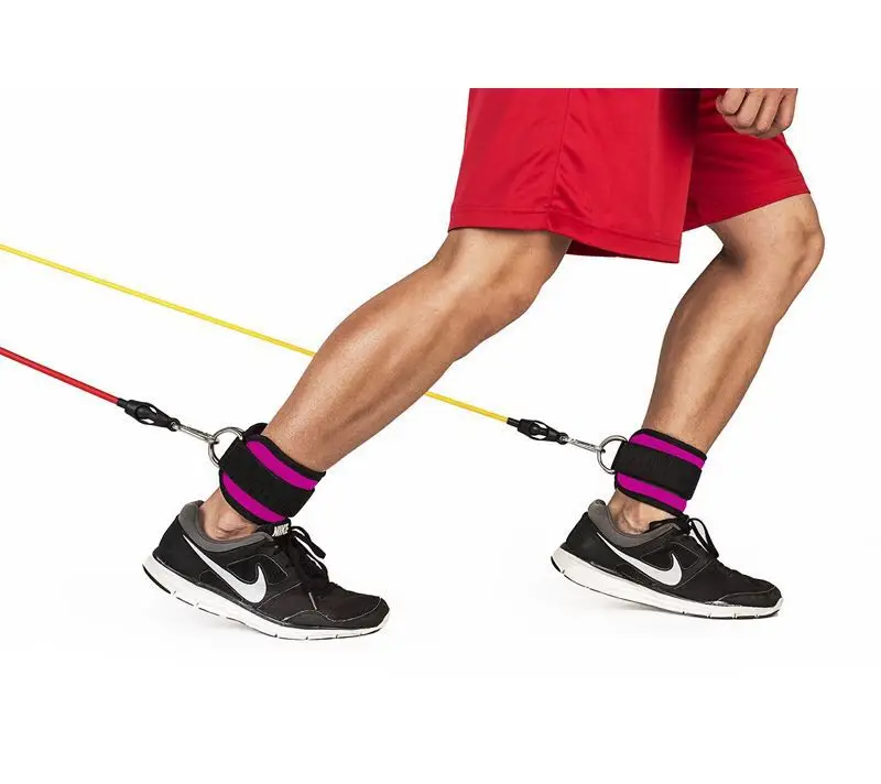 Neoprene Padded Ankle Strap Fitness Ankle Strap For Gym Cable Machines