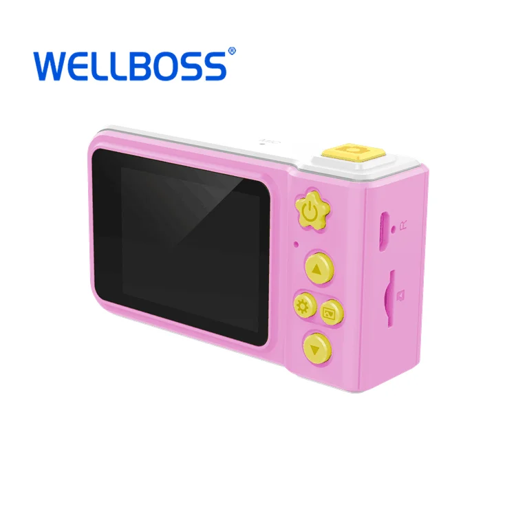
New arrival 2 Inch HD 720P children video camera best gift camera Multilingual game cartoon camera for kids 