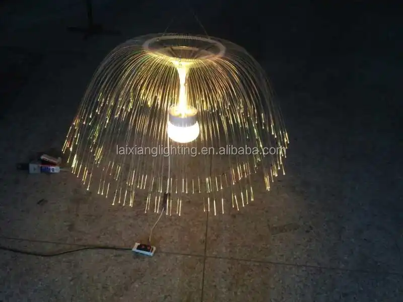 multicolor change diameter 60cm jellyfish like led chandelier