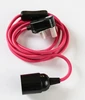 ul e26 e27 lamp holder fabric textile cable cord set with bulbs