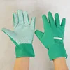 Beautiful lady garden work gloves TC knitted garden lady gloves with PVC dots