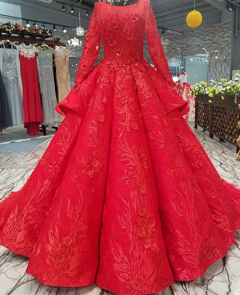 

Jancember LS2771 evening dress long sleeve bling indian style sexy long red party evening dresses, N/a